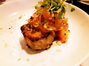 Harolds Pork Belly with Mango Chutney